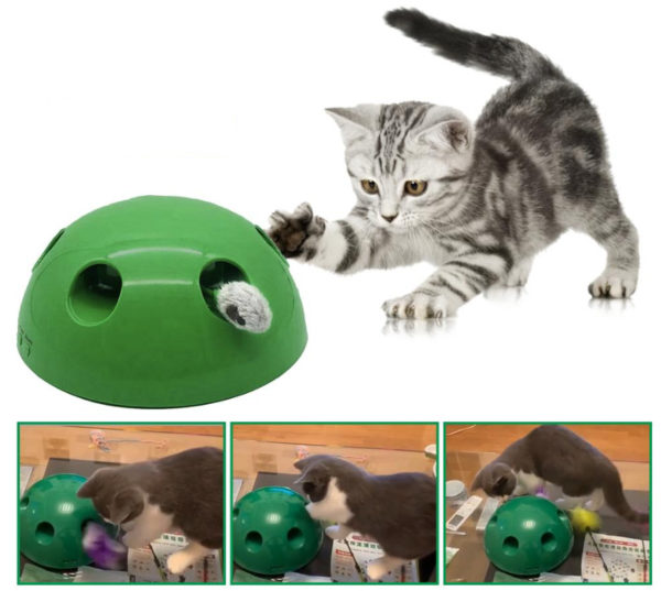 Kedi Fare Yakalama Oyuncağı 360 Hareketli 2