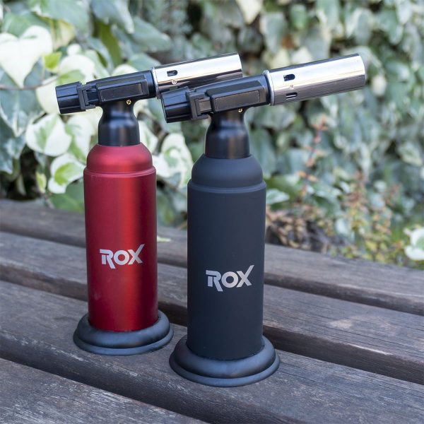 Rox BS-850 İki Alev Çıkışlı Bütan Gaz Torch Pürmüz 8