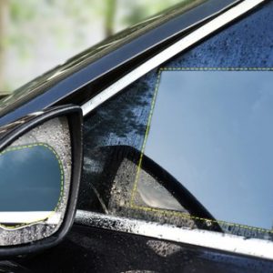 Araba Cam ve Ayna Yağmur Kaydırıcı Film (Çift)